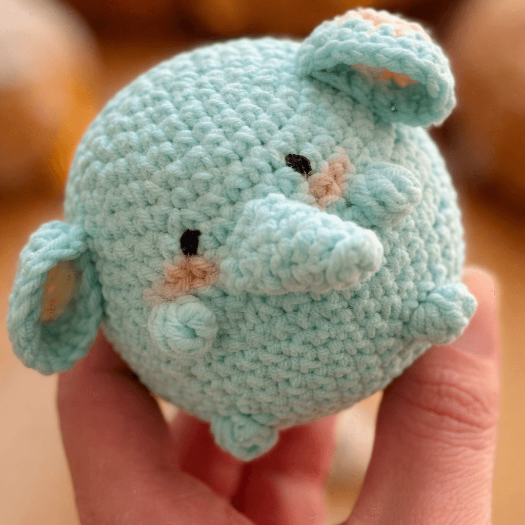 Chubby amigurumi animal