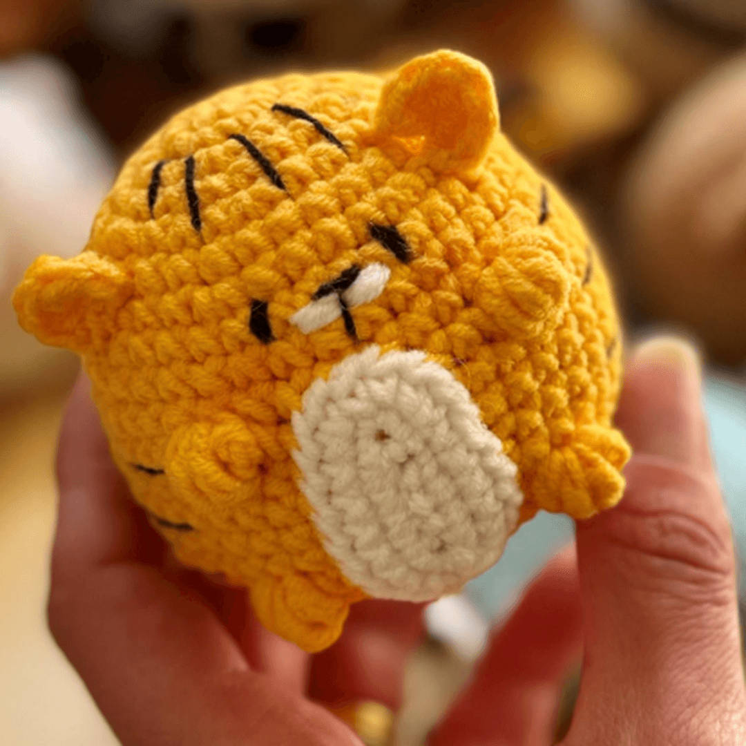Chubby amigurumi animal
