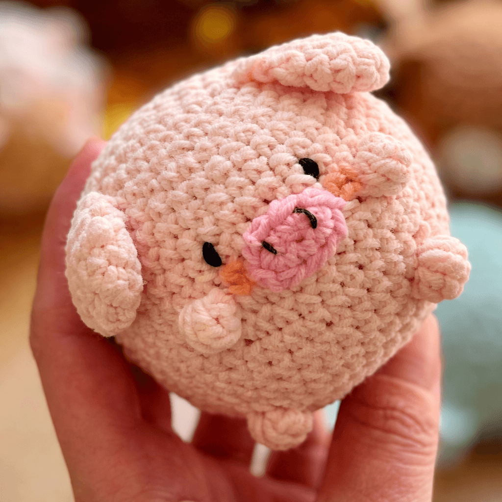 Chubby amigurumi animal