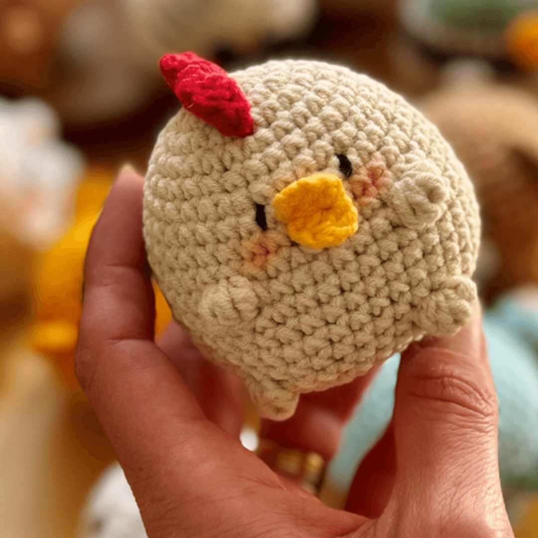 Chubby amigurumi animal